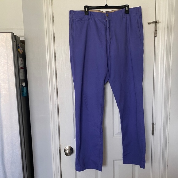 Gap "The Lived In" Straight Leg Chinos (Color: New Lilac, Size: 38x34) - Picture 1 of 3